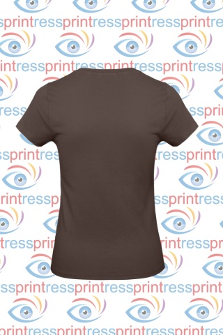 Koszulka Damska Brązowa