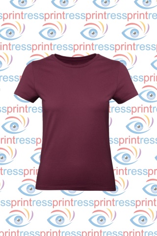 Koszulka Damska Burgund