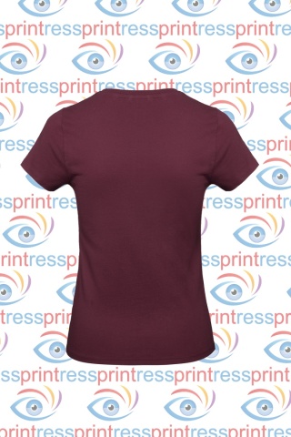 Koszulka Damska Burgund