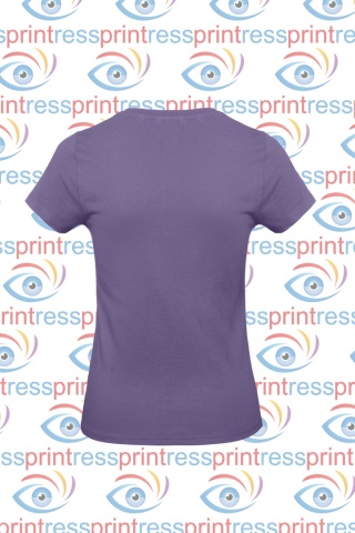 Koszulka Damska Liliowa