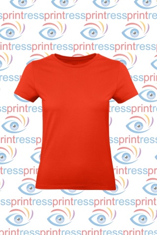 Koszulka Damska Ognista Czerwień