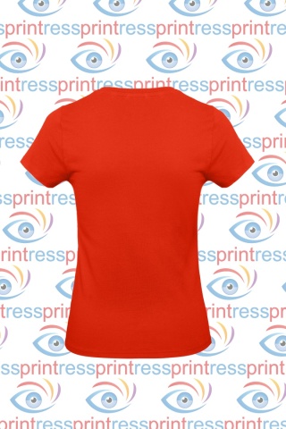 Koszulka Damska Ognista Czerwień