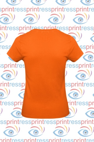 Koszulka Damska Pomarańczowa