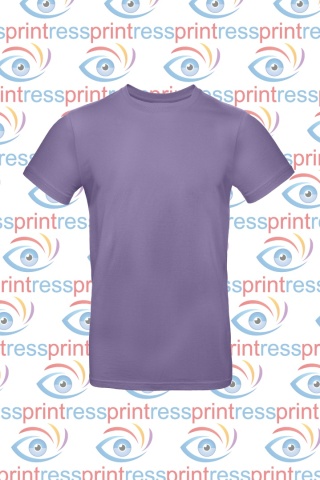 Koszulka Męska Liliowa