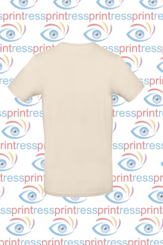 Koszulka Męska Kremowa