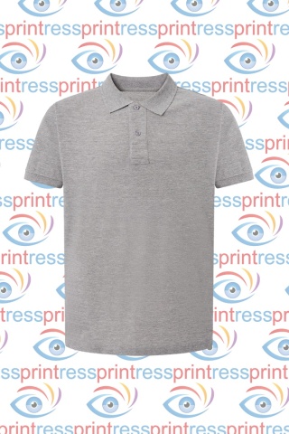 Koszulka Polo Comfy Szary Melanż