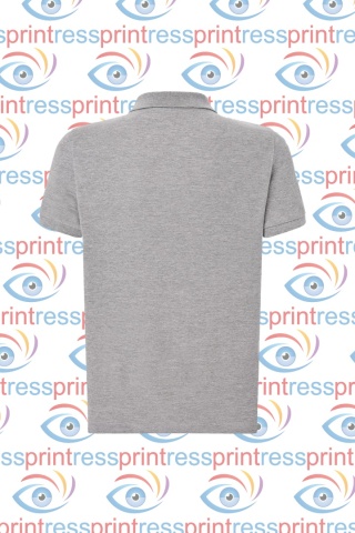 Koszulka Polo Comfy Szary Melanż