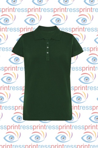 Koszulka Polo FComfy Zieleń Butelkowa