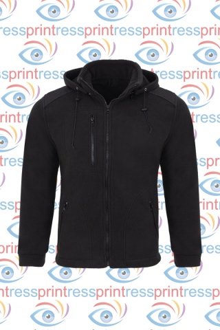 Polar hood Black Black