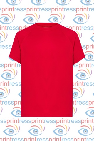 Koszulka sportowa czerwona