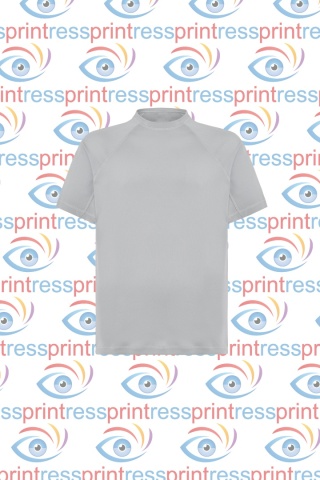 Koszulka sportowa srebrna