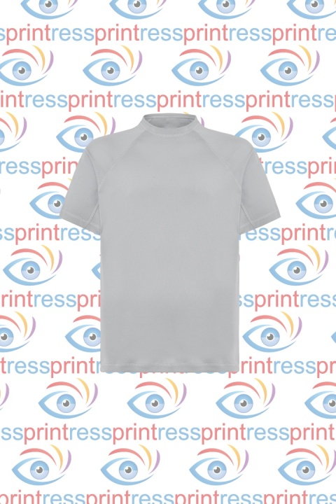 Koszulka sportowa srebrna