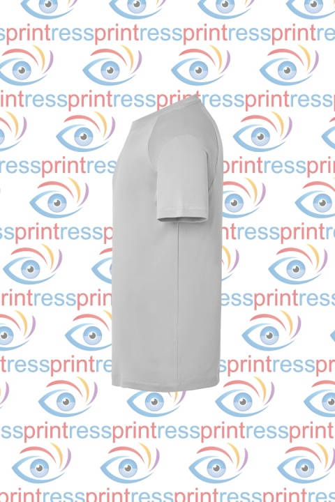 Koszulka sportowa srebrna