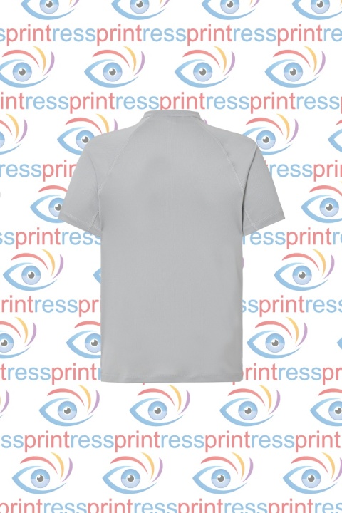 Koszulka sportowa srebrna