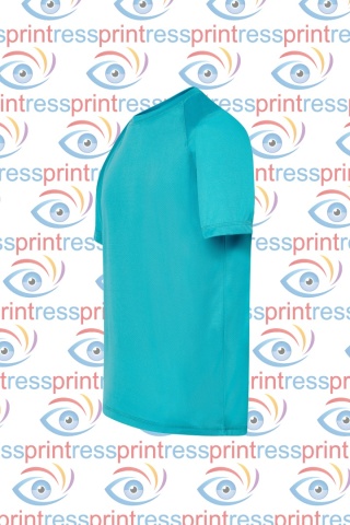 Koszulka sportowa turkusowa