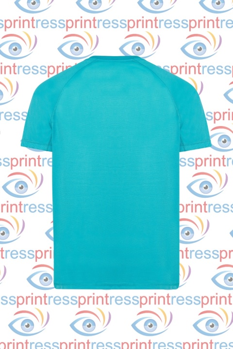 Koszulka sportowa turkusowa