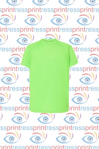 Koszulka sportowa lime fluo